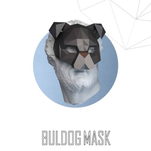 Masque d'aigle en papercraft 3D