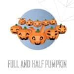 Papercraft 3D citrouille Halloween