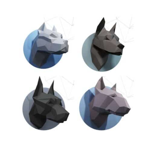 Dauphin en papercraft 3D