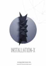 Sculpture en papier Spikes 3D