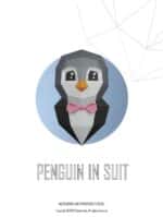 Pingouin en papercraft 3D