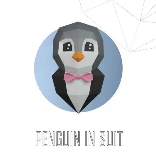 Raton laveur en costume papercraft 3D