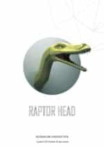 Raptor en papercraft 3D