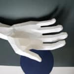 Sculpture main droite en papercraft 3D