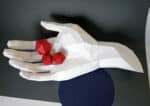 Sculpture main droite en papercraft 3D