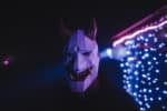 Masque démon Oni en papercraft 3D