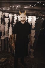 Masque démon Oni en papercraft 3D