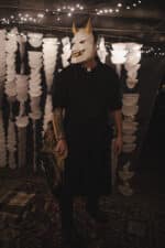 Masque démon Oni en papercraft 3D