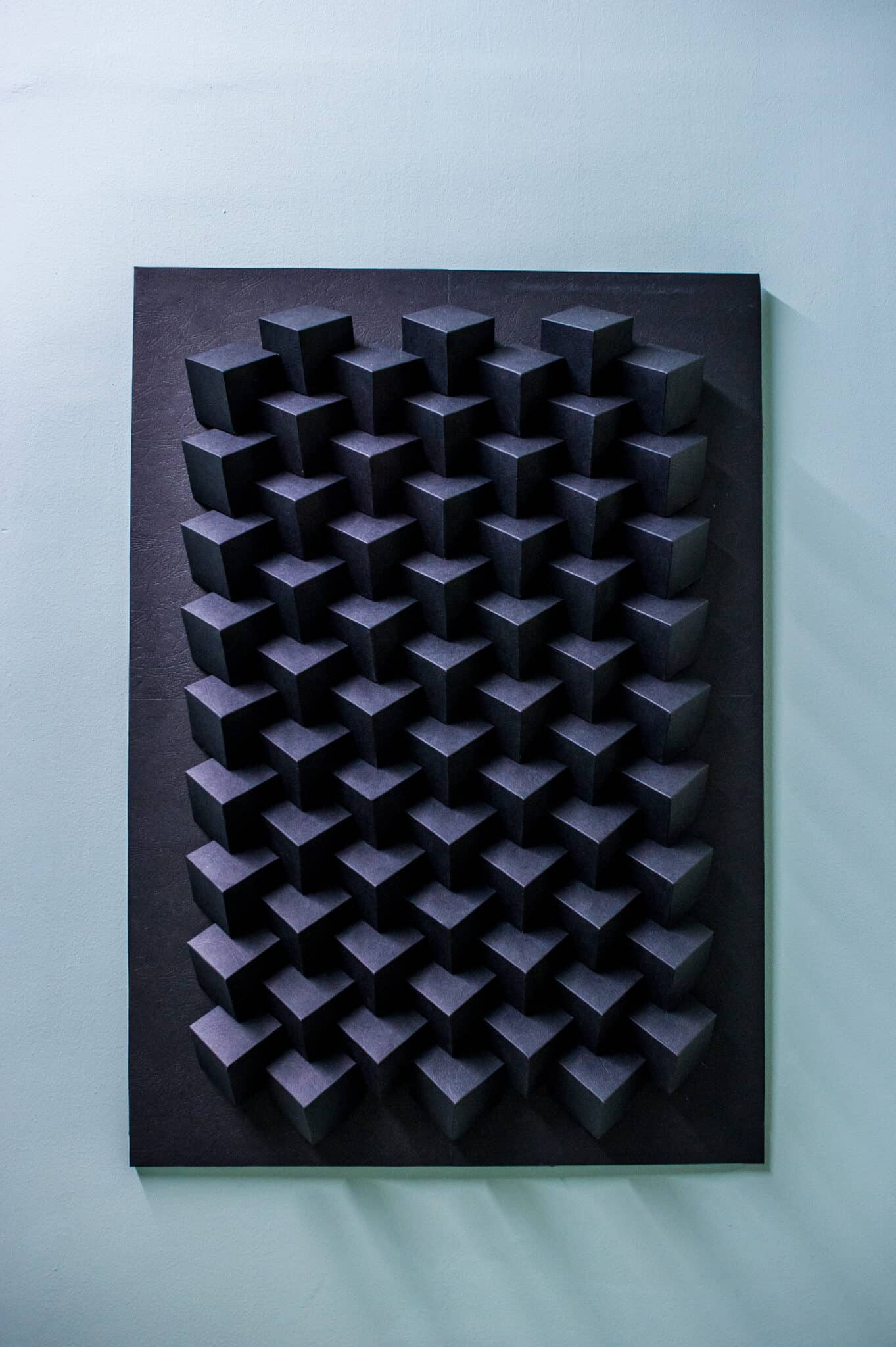 Papercraft de cubes géométriques en origami 3D Papercraft de cubes géométriques en origami 3D