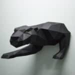 Panthère en papercraft 3D