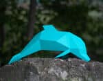 Dauphin en papercraft 3D