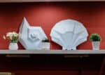 Papercraft de conchas em origami 3D Papercraft de conchas em origami 3D