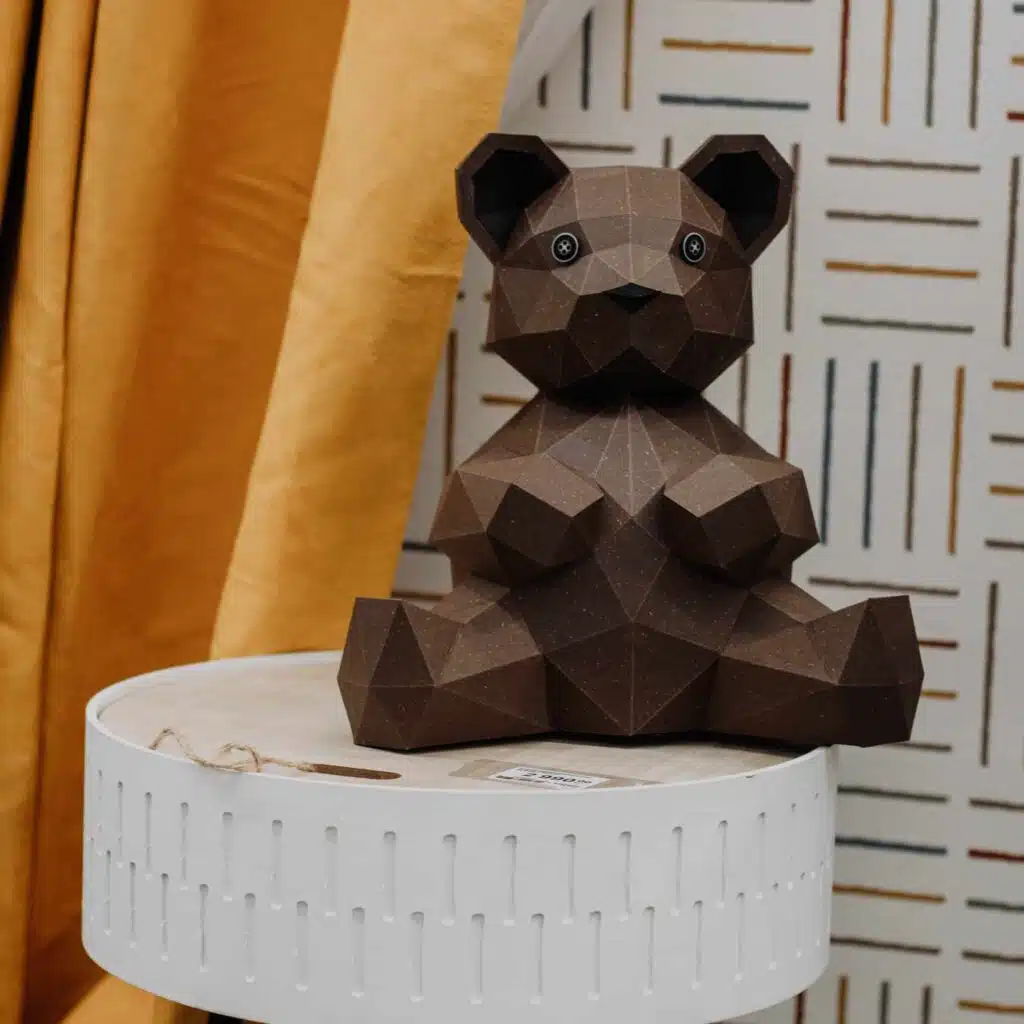 Ours en papercraft 3D à assembler