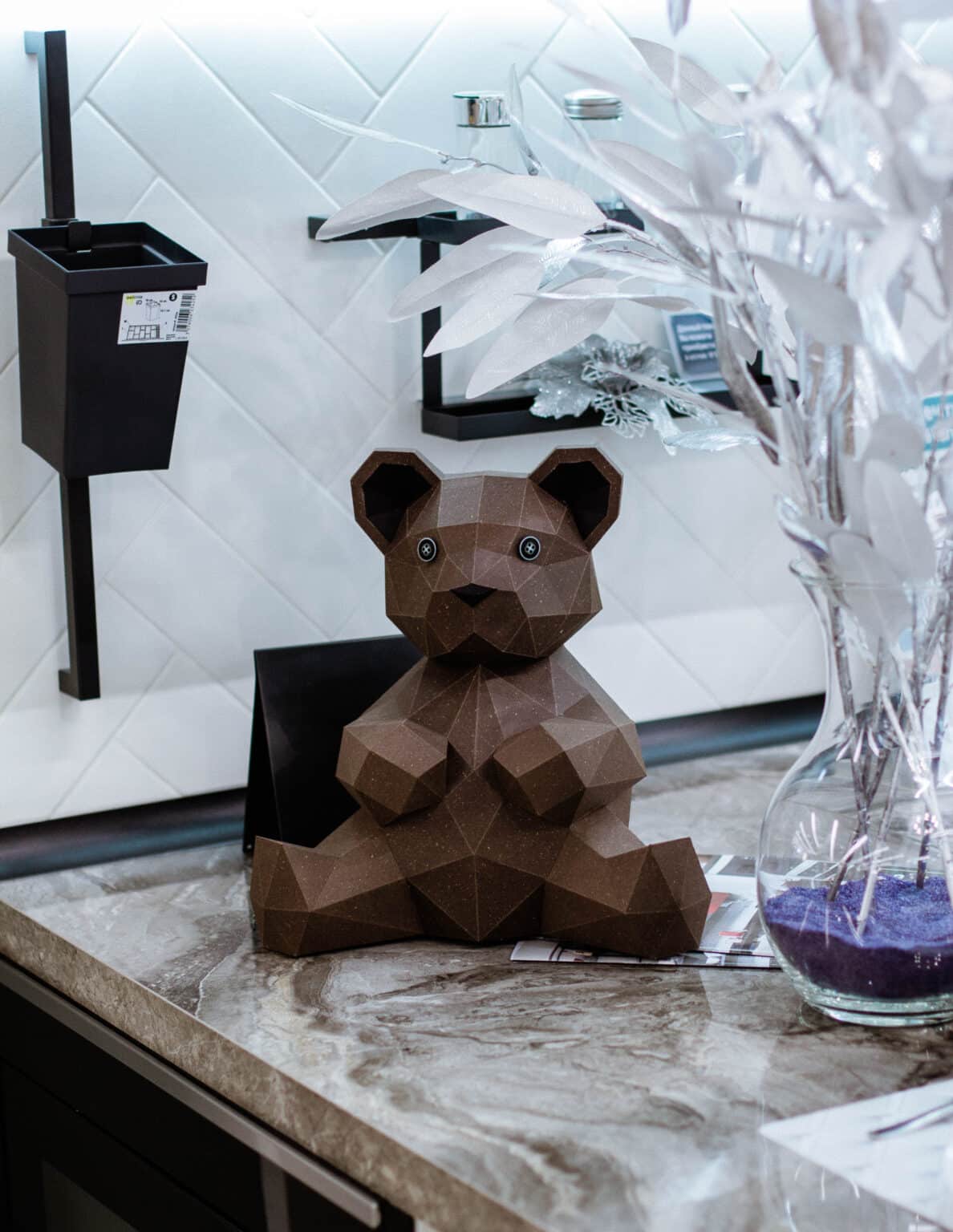 Papercraft d'ours en origami 3D Papercraft d'ours en origami 3D