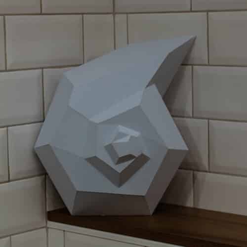 Papercraft 3D coquillage SHELL#2
