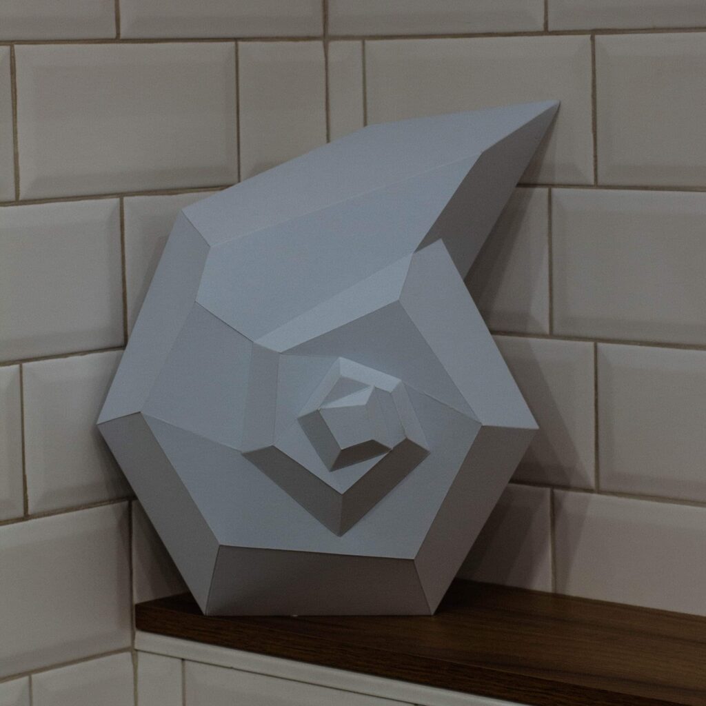 Papercraft 3D coquillage SHELL#2