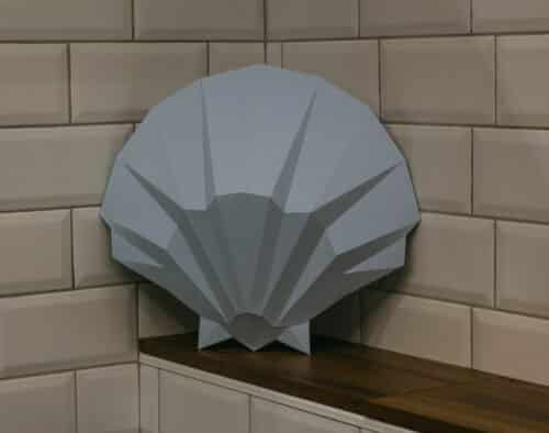 Papercraft 3D coquillage SHELL#1