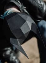 Papercraft Dobermann Helm Maske in Origami 3D Papercraft Dobermann Helm Maske in Origami 3D