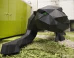Panthère en papercraft 3D