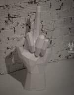 Papercraft 3D doigt d'honneur