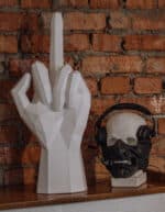 Papercraft 3D doigt d'honneur