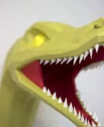 Raptor en papercraft 3D