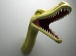 Raptor en papercraft 3D