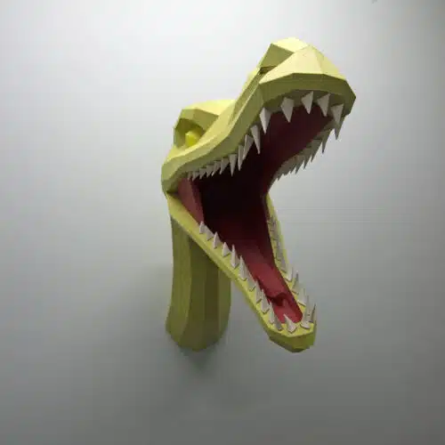 Raptor en papercraft 3D