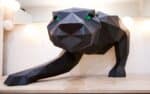 Panthère en papercraft 3D