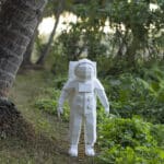 Cosmonaute en papercraft 3D