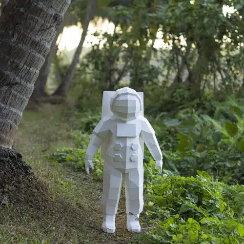Cosmonaute en papercraft 3D