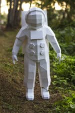 Cosmonaute en papercraft 3D