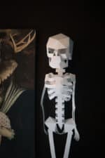 Papercraft 3D squelette Halloween