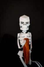 Papercraft 3D squelette Halloween