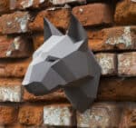 Papercraft 3D têtes de chiens