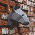 Papercraft 3D têtes de chiens