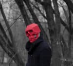 Masque crâne gothique en papercraft 3D