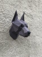 Papercraft 3D têtes de chiens