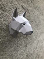 Papercraft 3D têtes de chiens