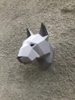 Papercraft 3D têtes de chiens