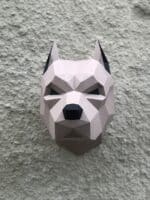 Papercraft 3D têtes de chiens