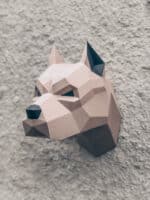 Papercraft 3D têtes de chiens