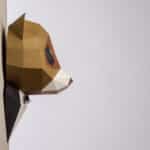 Singe en papercraft 3D