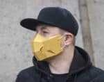 Masque polygonal en papercraft 3D