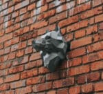 Tête de loup en papercraft 3D