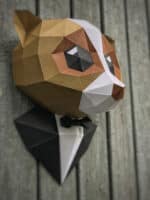 Singe en papercraft 3D
