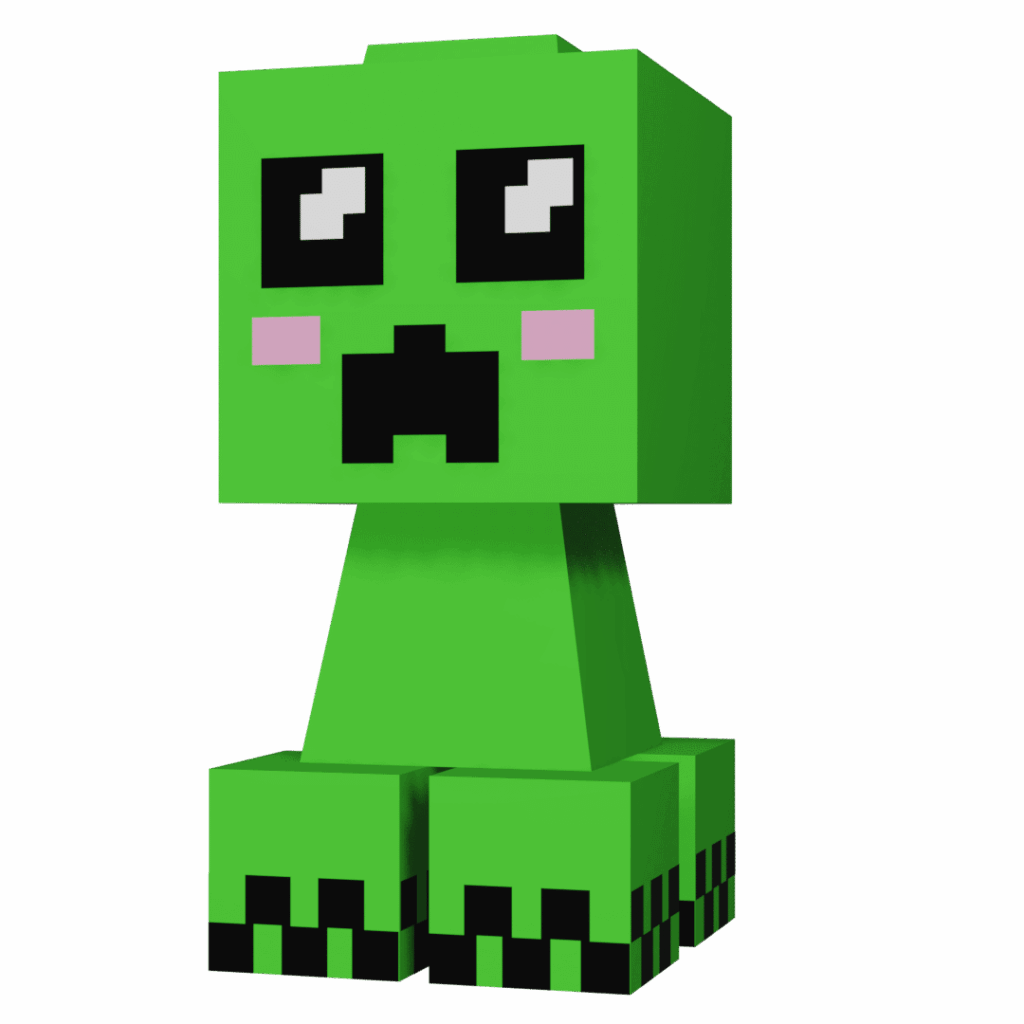 Minecraft en Papercraft 3D