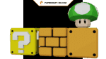 Blocs rétro gaming de Mario en papercraft 3D