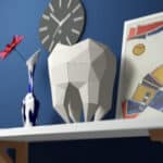 Molaire en papercraft 3D