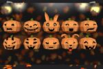 Papercraft 3D citrouille Halloween
